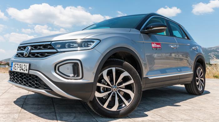 VW T-Roc: Ανανεωμένο στα σημεία, φορτωμένο με νέα τεχνολογία